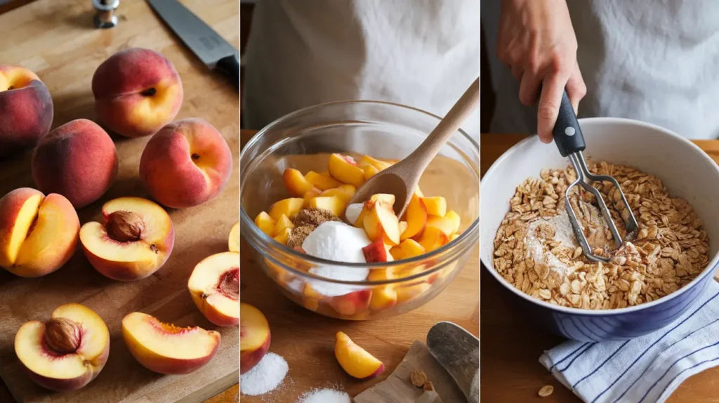 Peach crisp recipe
