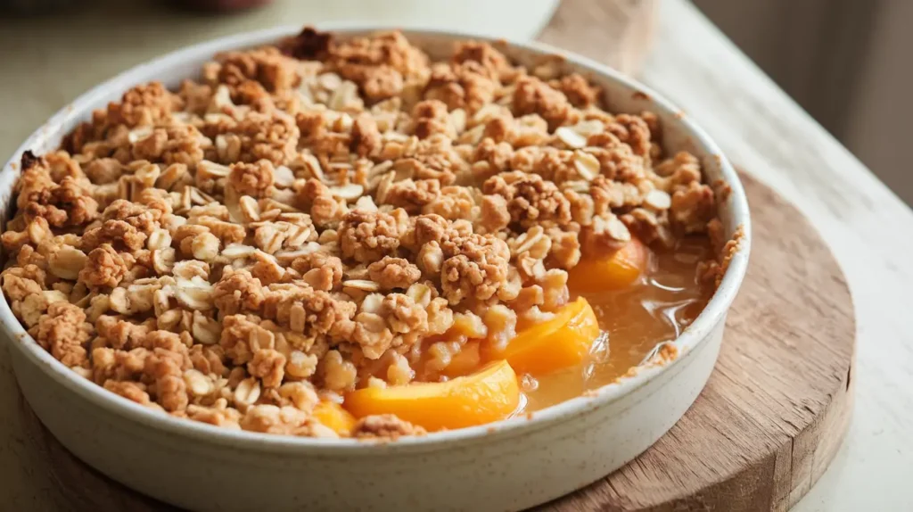Peach crisp recipe
