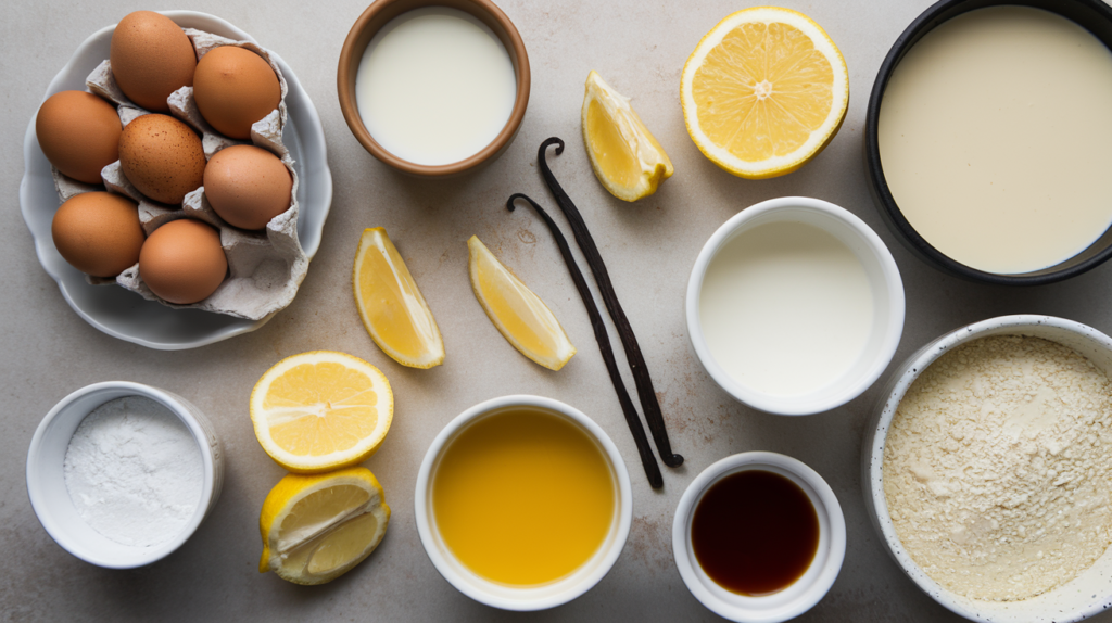 Ingredients Mexican Flan