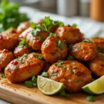 Delicious homemade chipotle chicken recipe ready to serve.